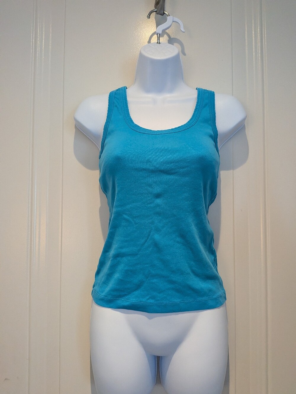 J. Crew Teal Scoop Neck Tank